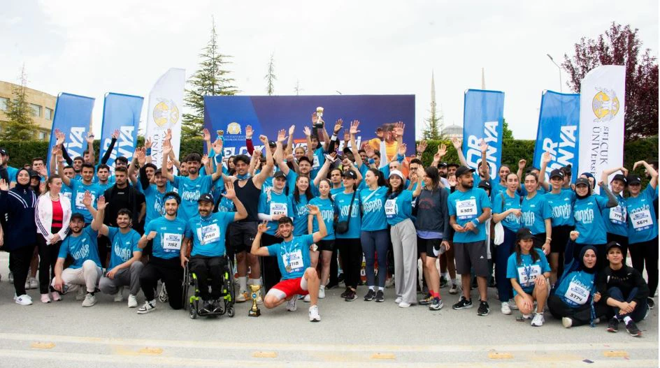 Selçuk Üniversitesinde Kampüs Maratonu Düzenlendi